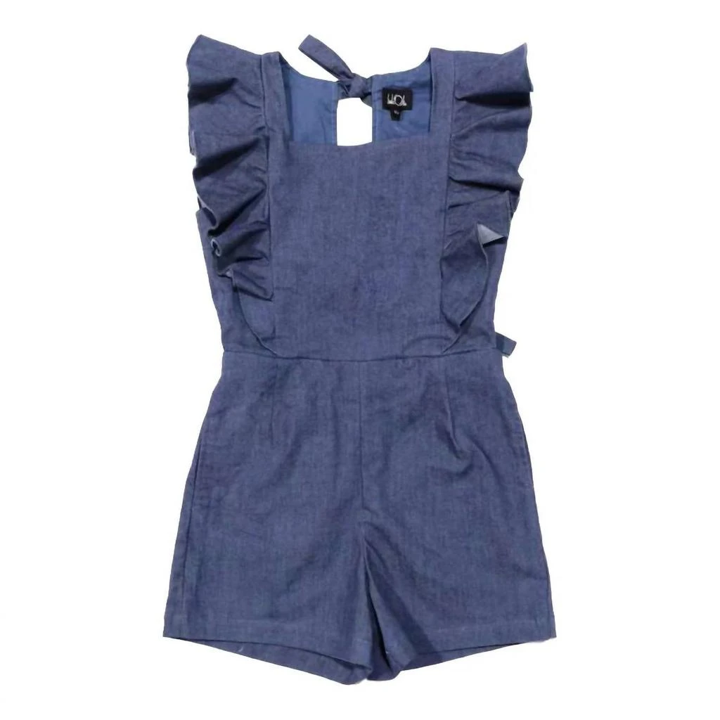 little Olin Little Olin - Girls
 Cut Out Romper 3