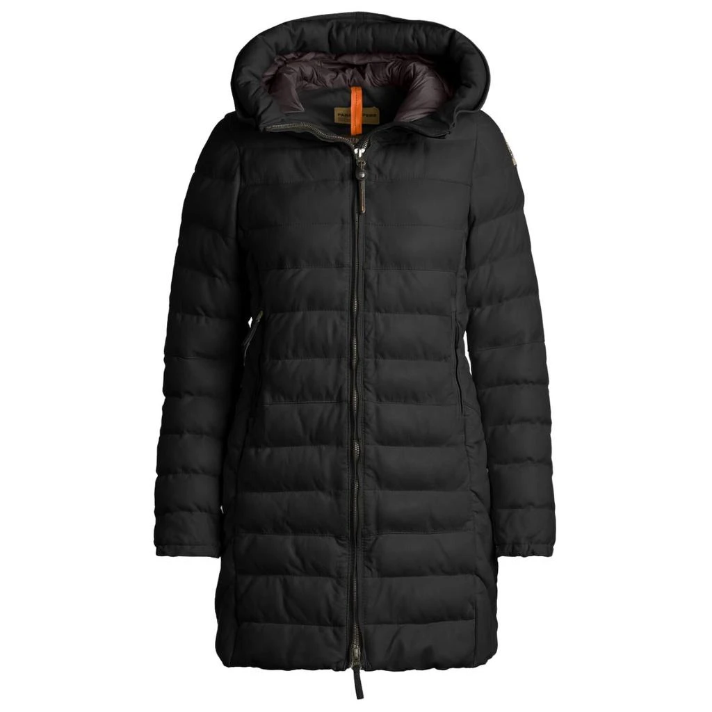 Parajumpers Women's Demi Leather Jacket In Black 1