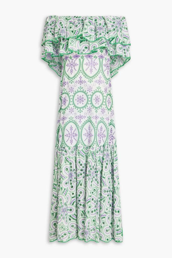 Shop Isabella off-the-shoulder broderie anglaise cotton-blend midi dress on  Sale at BeyondStyle  Get 75% Off Isabella off-the-shoulder broderie  anglaise cotton-blend midi dress with Limited-Time Flash Deals, Exclusive  Discounts, and Special Offers.