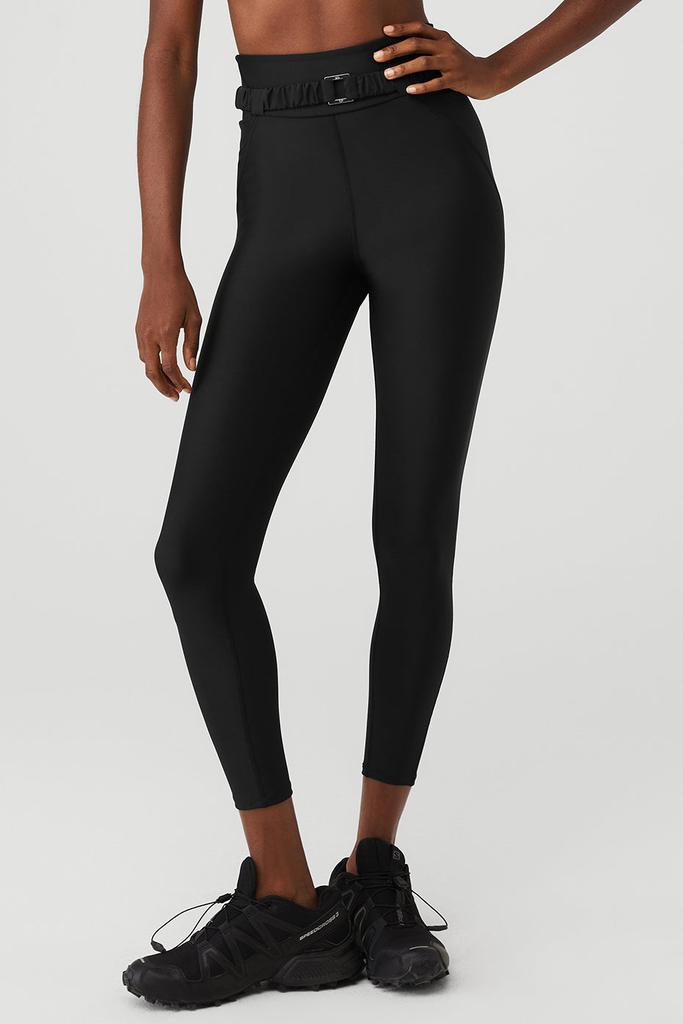 Alo Yoga Airlift High-Waist 7/8 Charmer Legging - Black