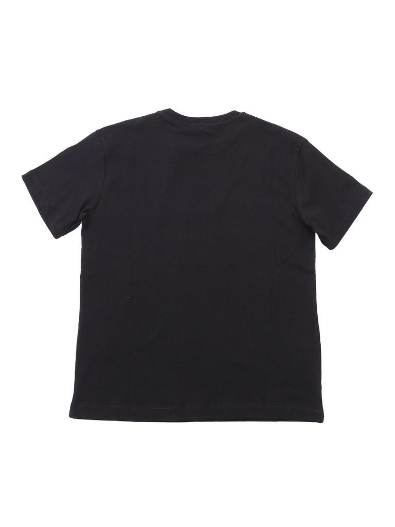 MSGM MSGM Kids Graphic Printed Crewneck T-Shirt