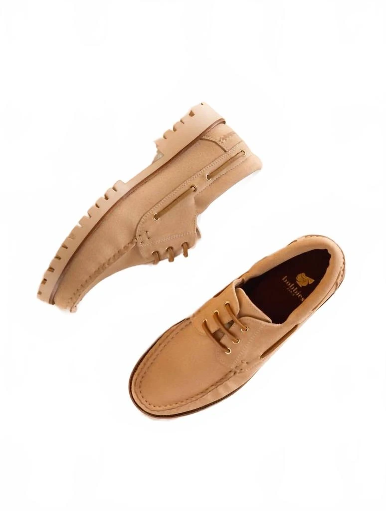 Bobbies Women's Betlem Boat Shoes In Soft Sand 4