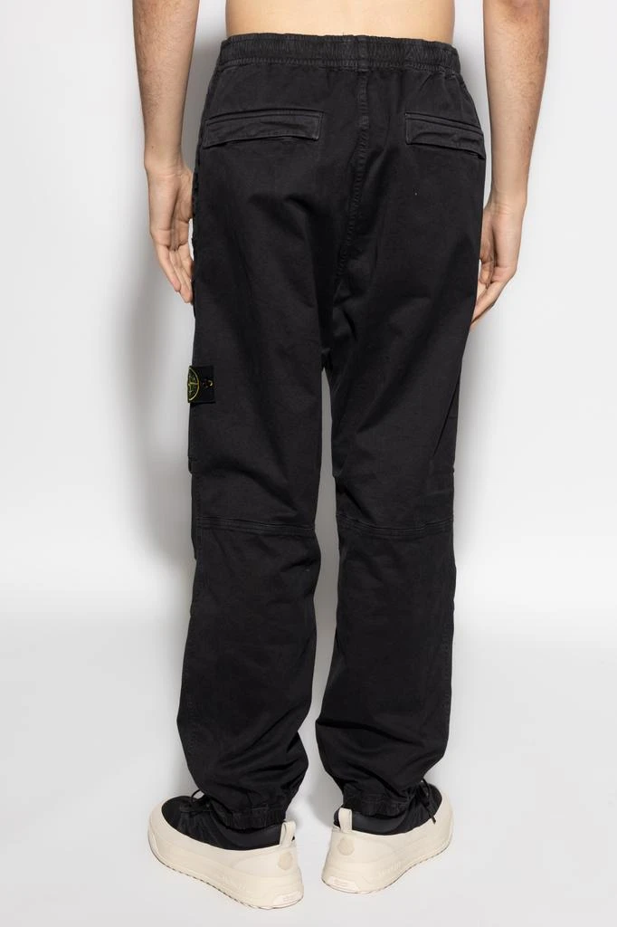 Stone Island Trousers with logo 4