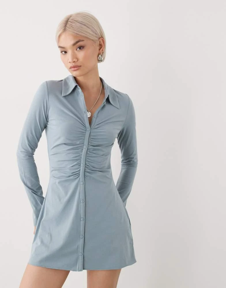 monki green shirt dress Monica Halter Maxi Dress – Kylies Label