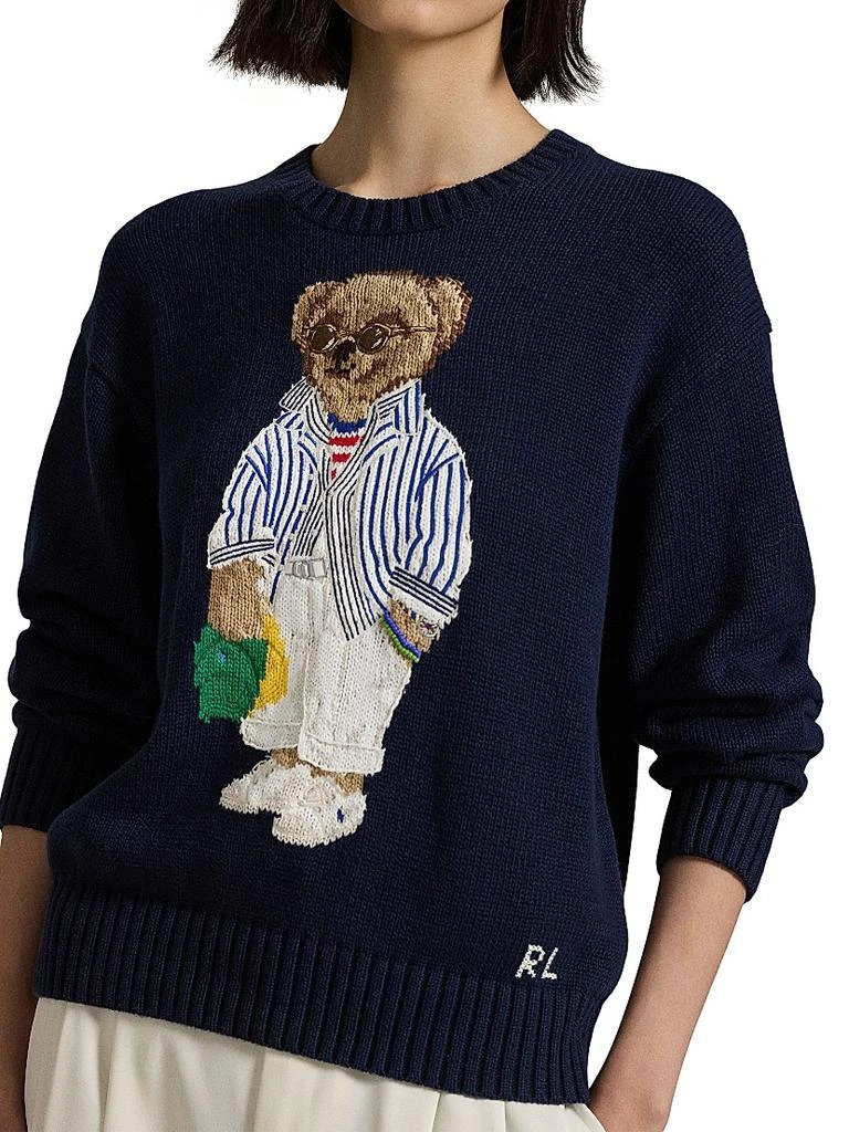 Ralph Lauren Polo Bear Cotton Crewneck Sweater 5
