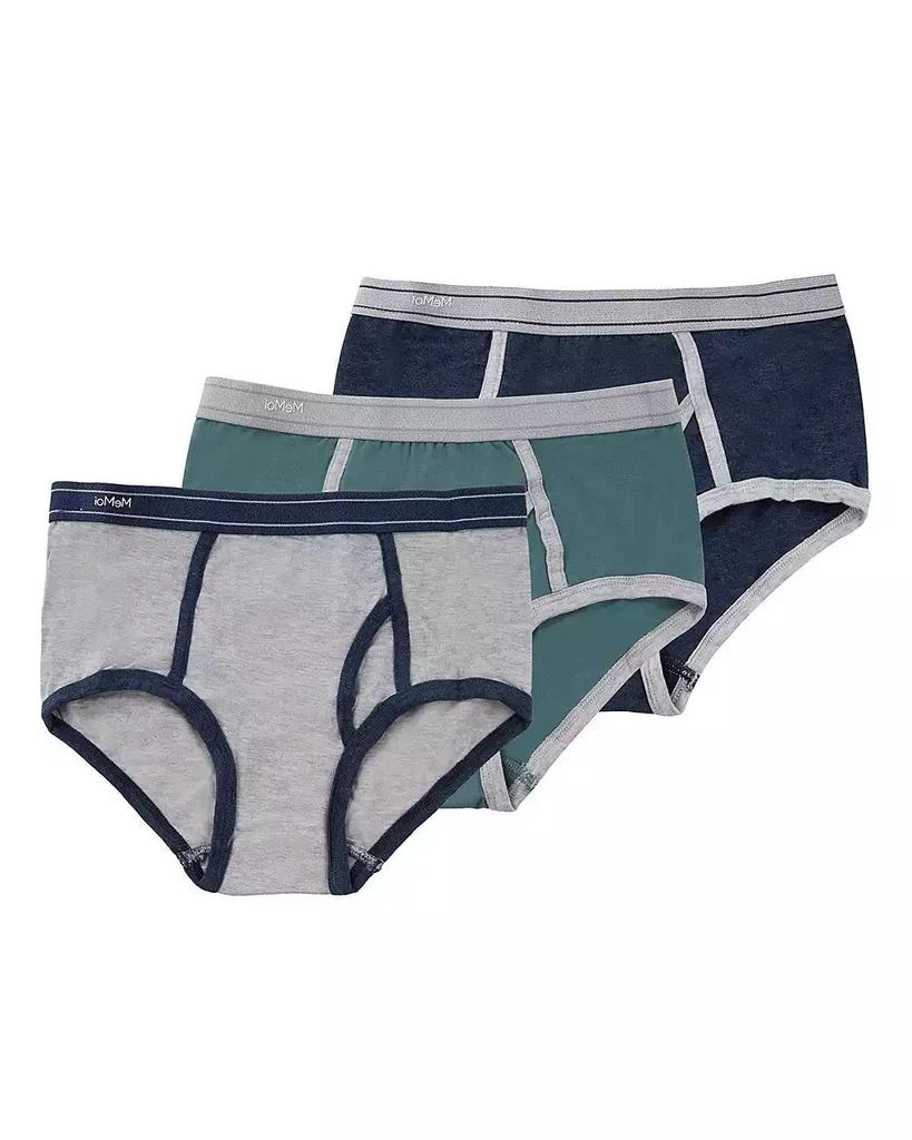 Memoi 3 Pairs Boy’s Soft Cotton Blend Briefs Toddler|Child 2