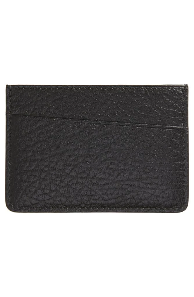 MAISON MARGIELA Pebbled Leather Card Case 2
