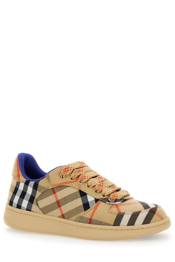 Burberry Burberry Terrace Checked Lace-Up Sneakers 2