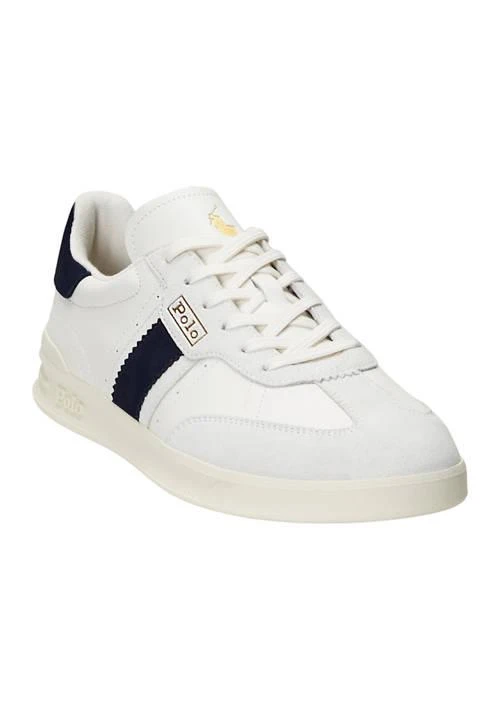 Ralph Lauren Ralph Lauren Heritage Aera Leather Suede Sneaker 1