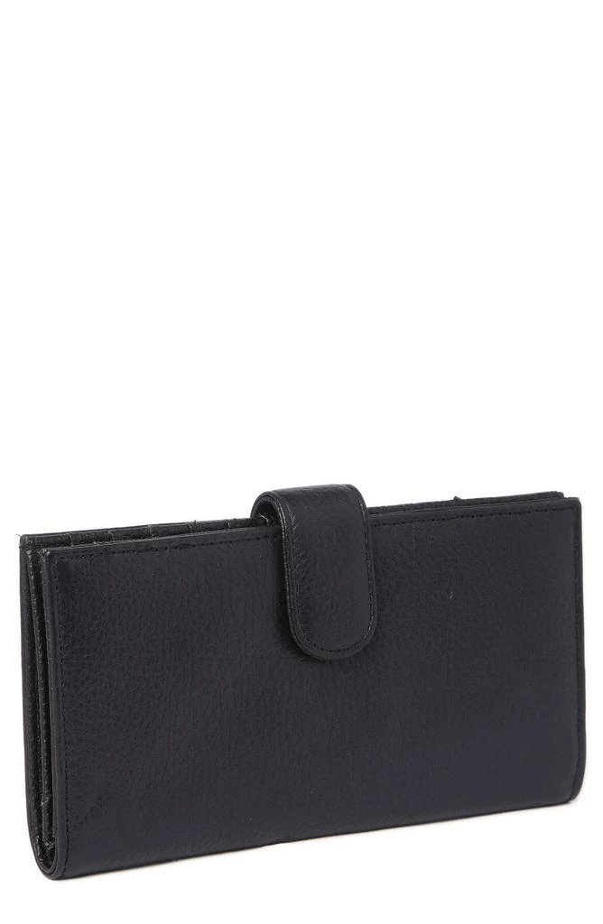 MUNDI SMALL LEATHER GOODS MUNDI Slim Leather Clutch Continental Wallet 4