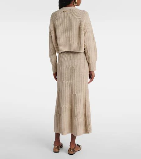 Max Mara Stelvio linen and cotton cardigan 3