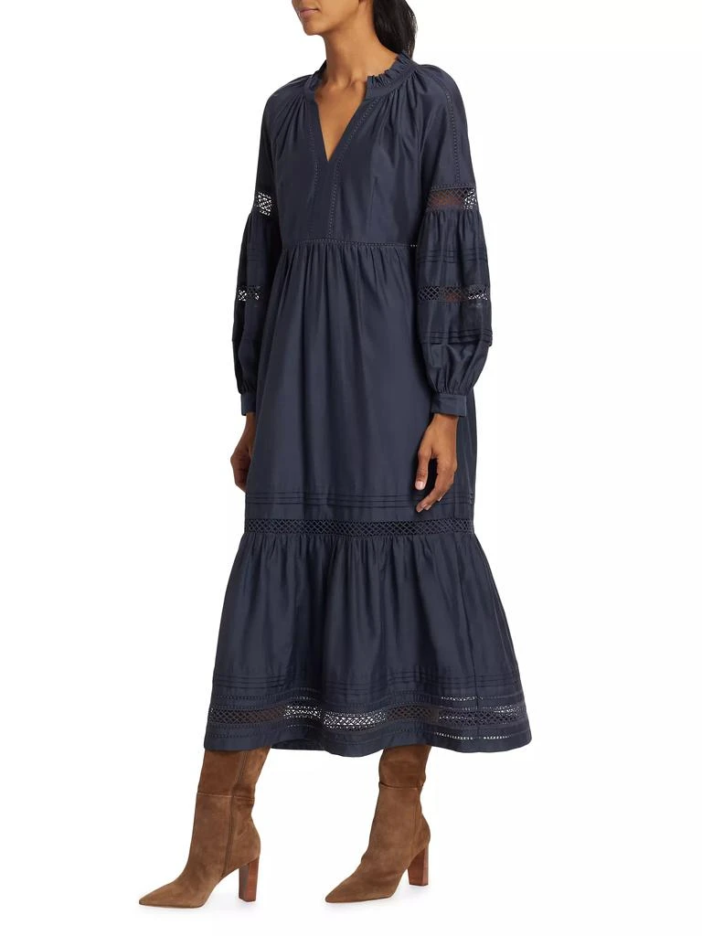 Marie Oliver Hanna Cotton-Blend Midi-Dress 2