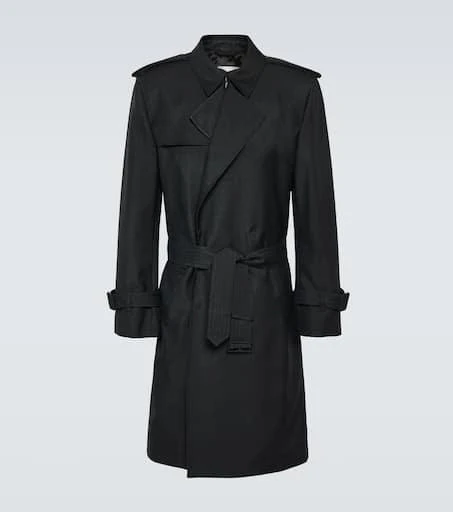 Burberry Silk-blend trench coat 1