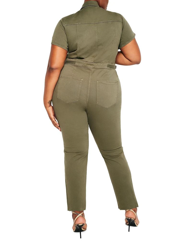Good American Fit For Success Utility Jumpsuit 7