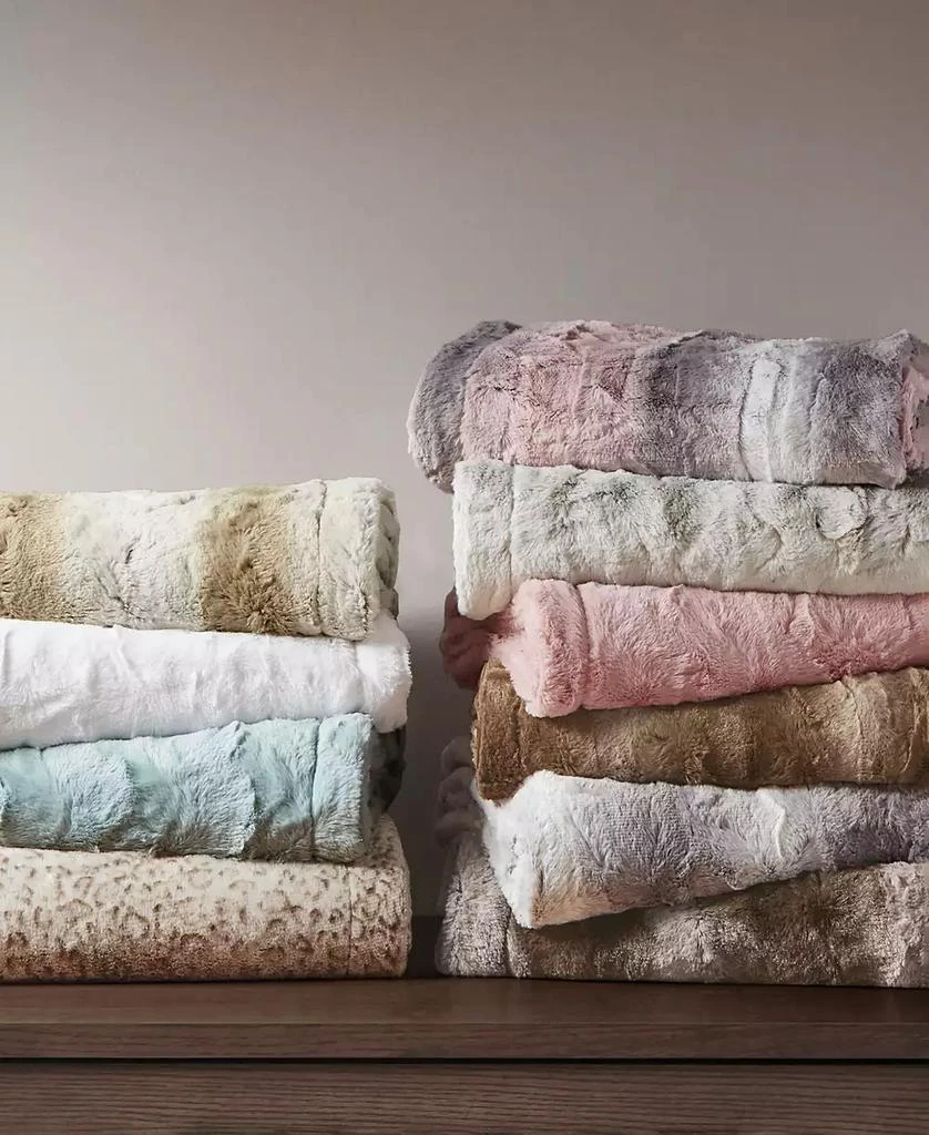 Madison Park Zuri Faux-Fur Throw, 50" x 60" 6