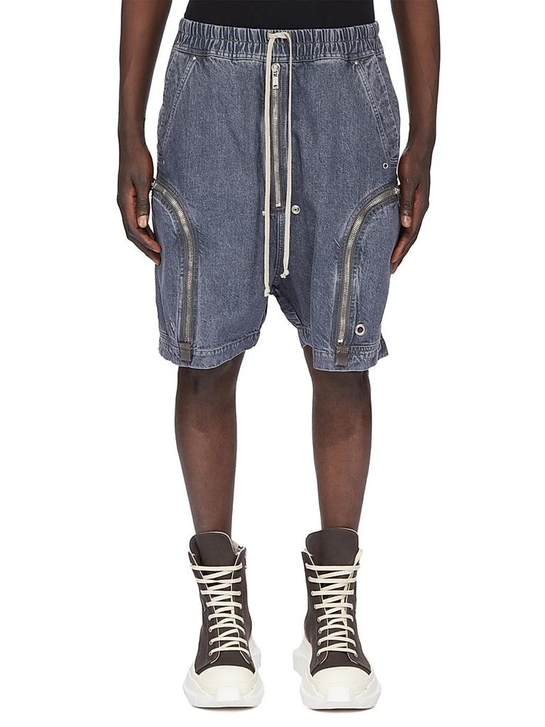 Rick Owens Bauhaus Denim Shorts 1