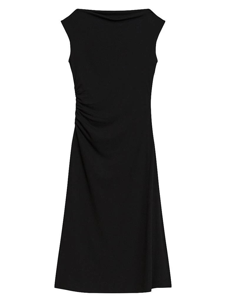 Theory Drape Boatneck Midi-Dress 1