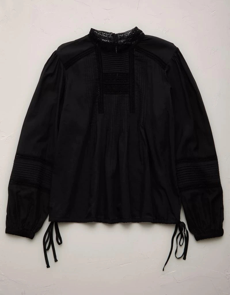 AE AE77 Premium Lace Peasant Blouse 3