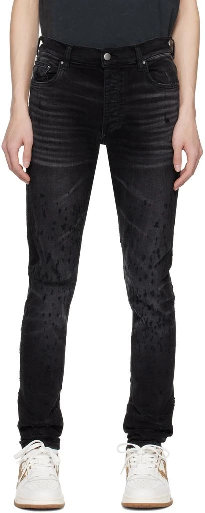 AMIRI Black Shotgun Jeans 1