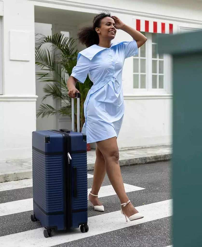 ELLE Belleville 3-Piece Expandable Retro Spinner Luggage Set 7