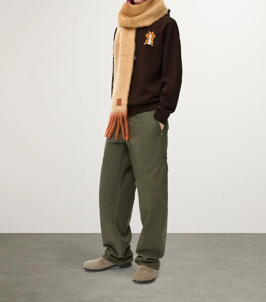 Loewe x Suna Fujita Cotton-Blend Hamster Hoodie 2