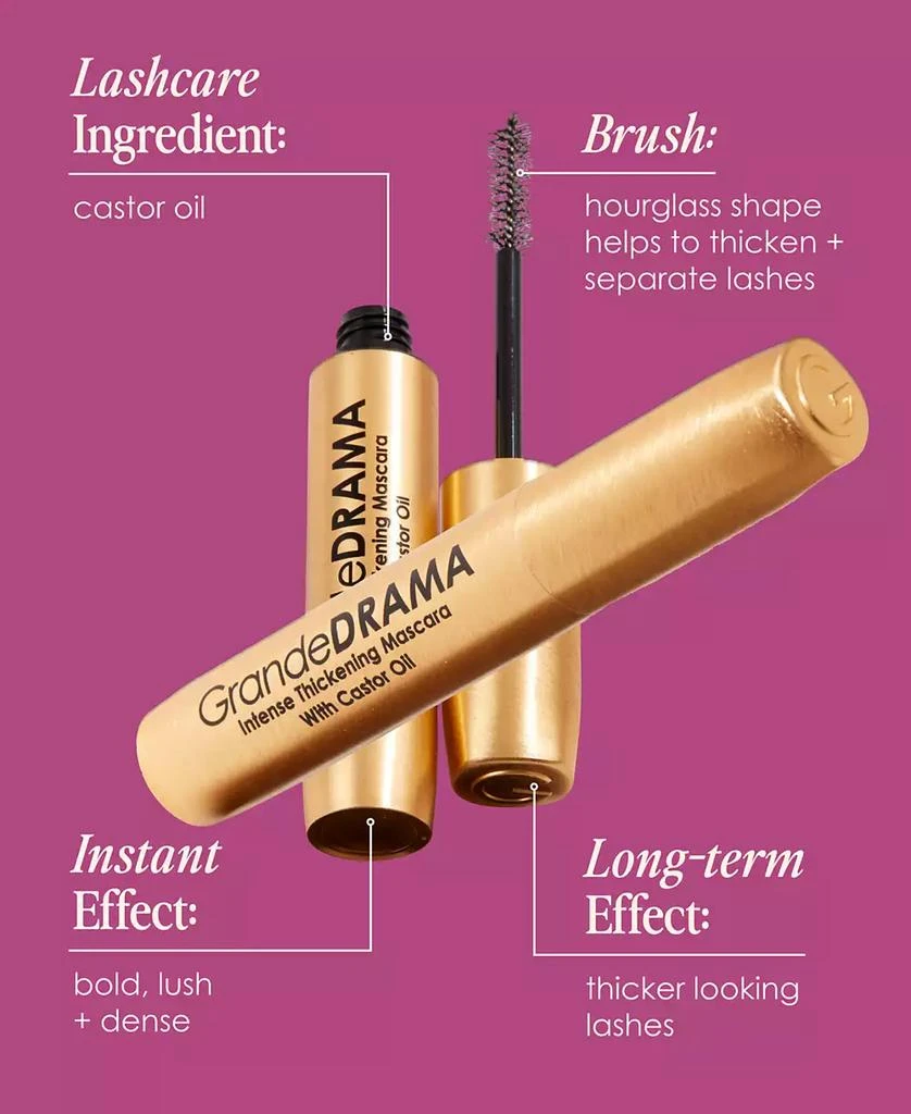 Grande Cosmetics GrandeDRAMA Intense Thickening Mascara 8