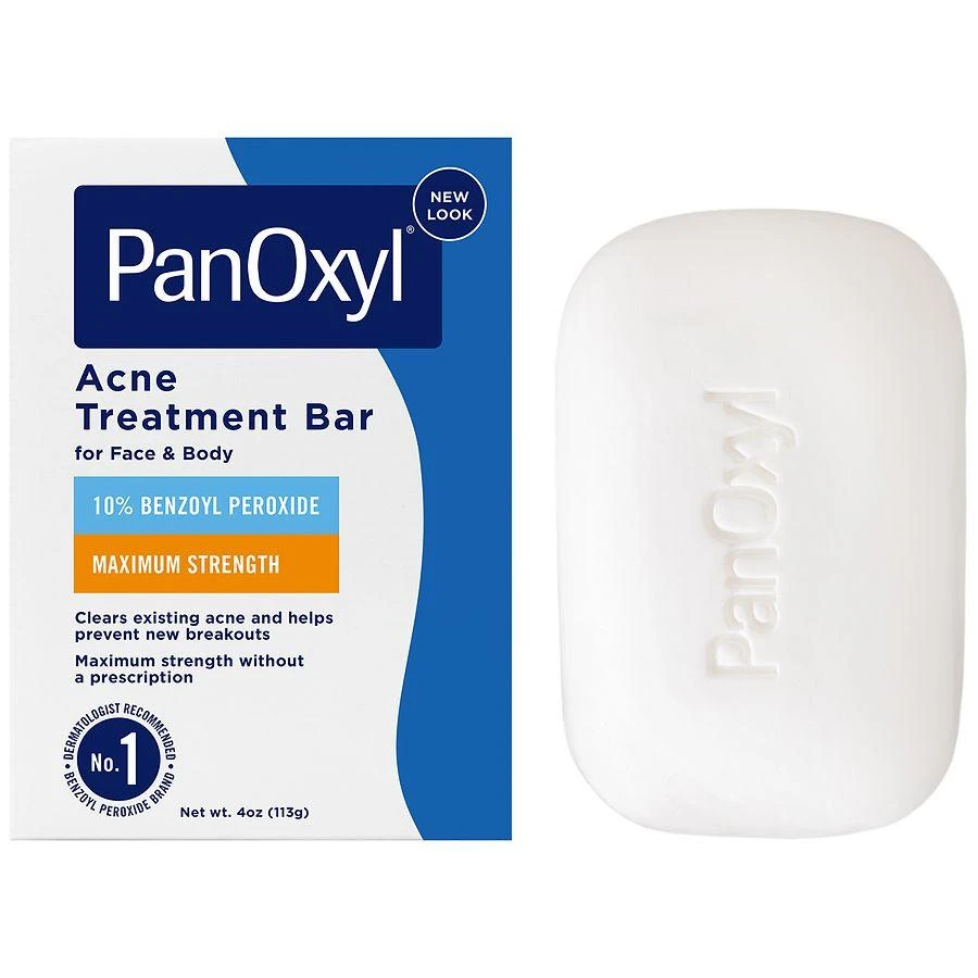PanOxyl Acne Cleansing Bar 10% Benzoyl Peroxide Fragrance-Free 9