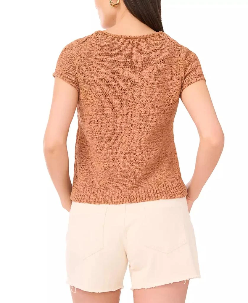 Vince Camuto Women's Short-Sleeve Knit Top 3