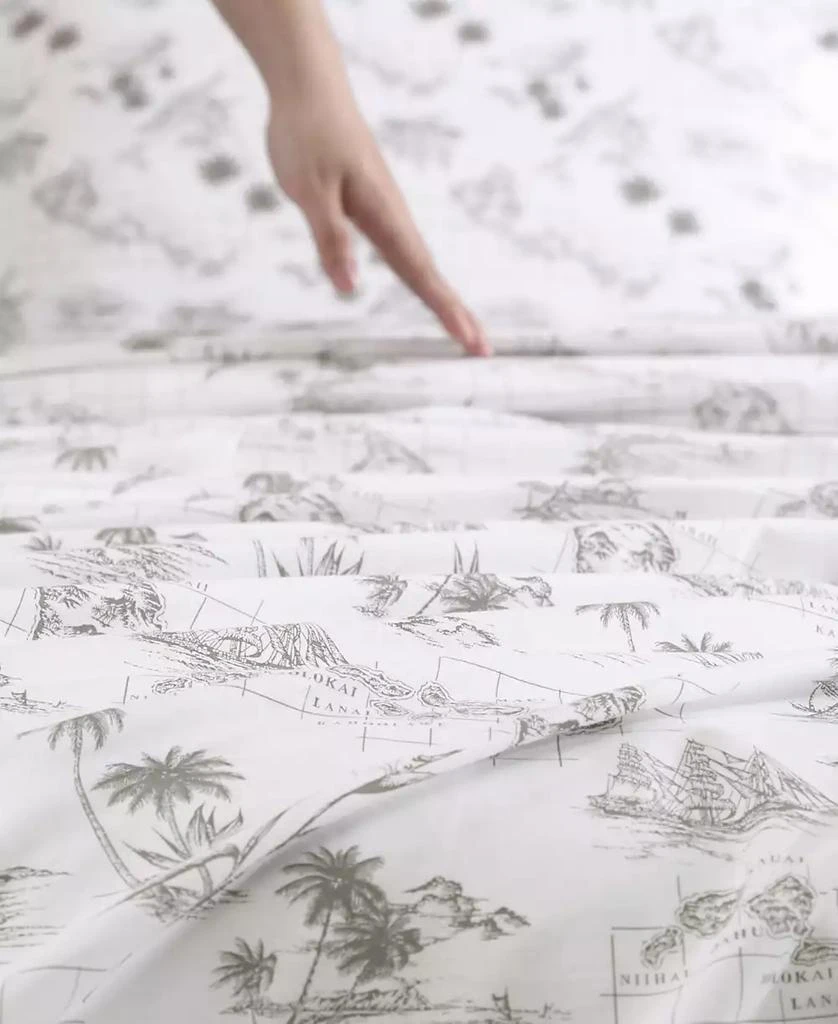 Tommy Bahama Home Cotton Percale 4 Piece Sheet Set, King 4