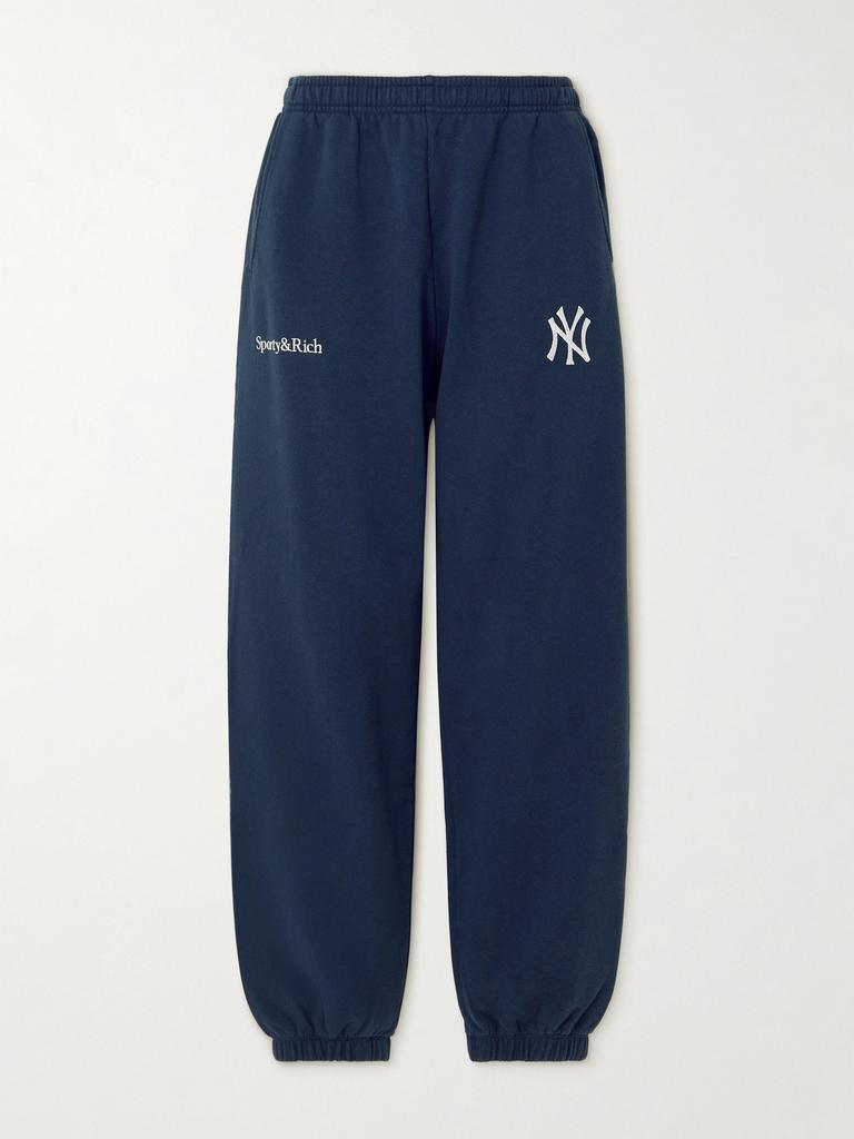 【Sporty＆Rich for '47＆The New York Yankees】トラックパンツ Sporty＆Rich for '47＆The New York Yankees】トラックパンツ