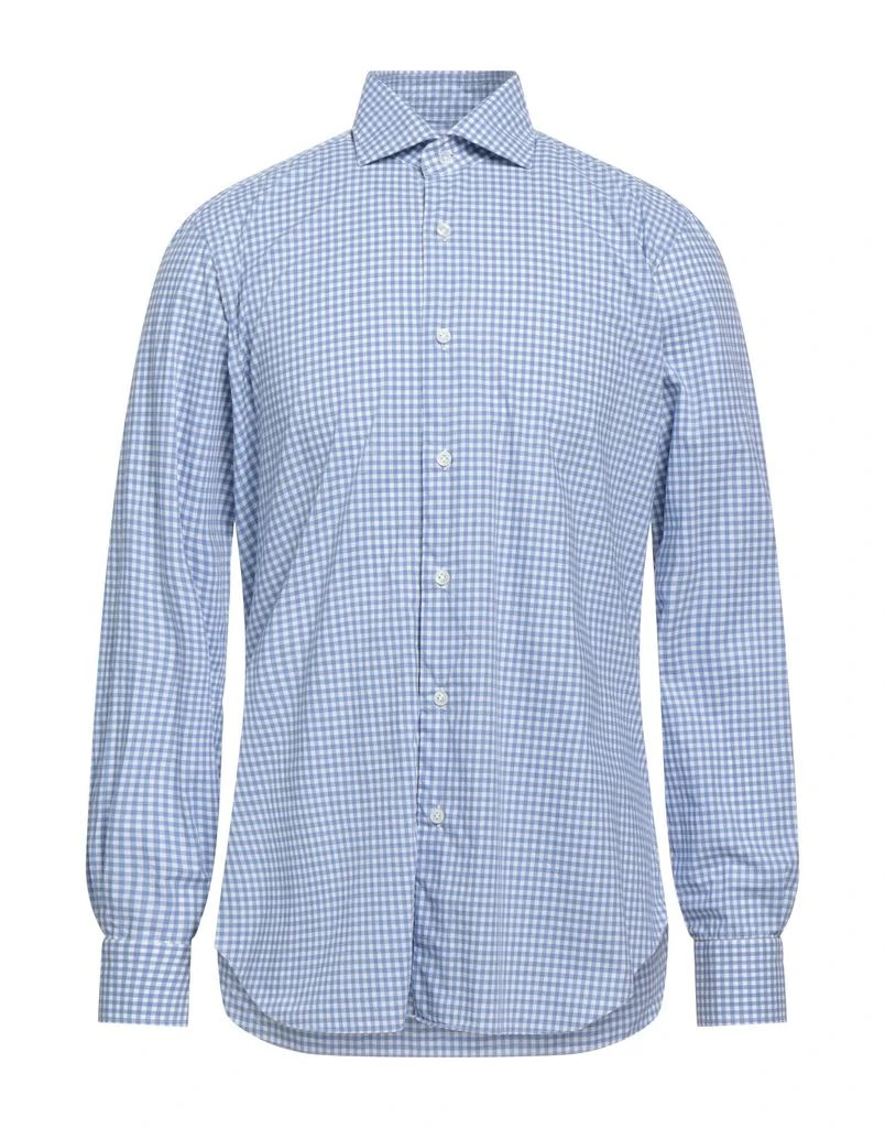 BARBA NAPOLI Checked shirt 1