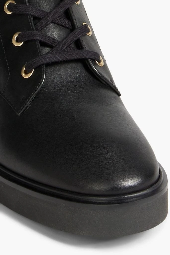 Stuart Weitzman Henley leather combat boots 5