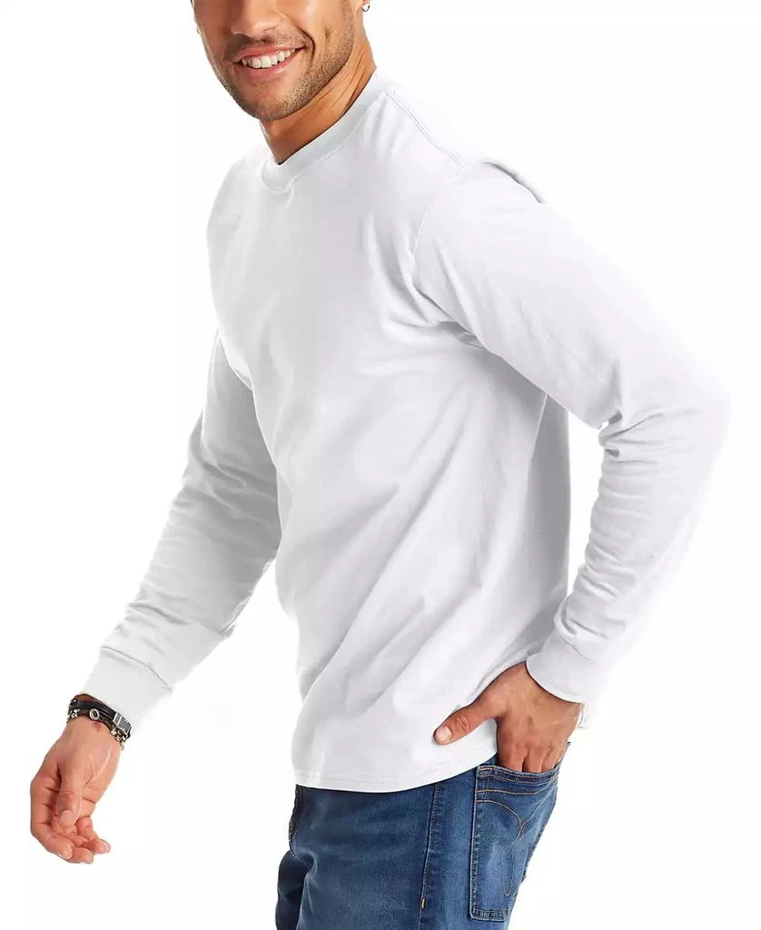 Hanes Beefy-T Unisex Long-Sleeve T-Shirt, 2-Pack 4