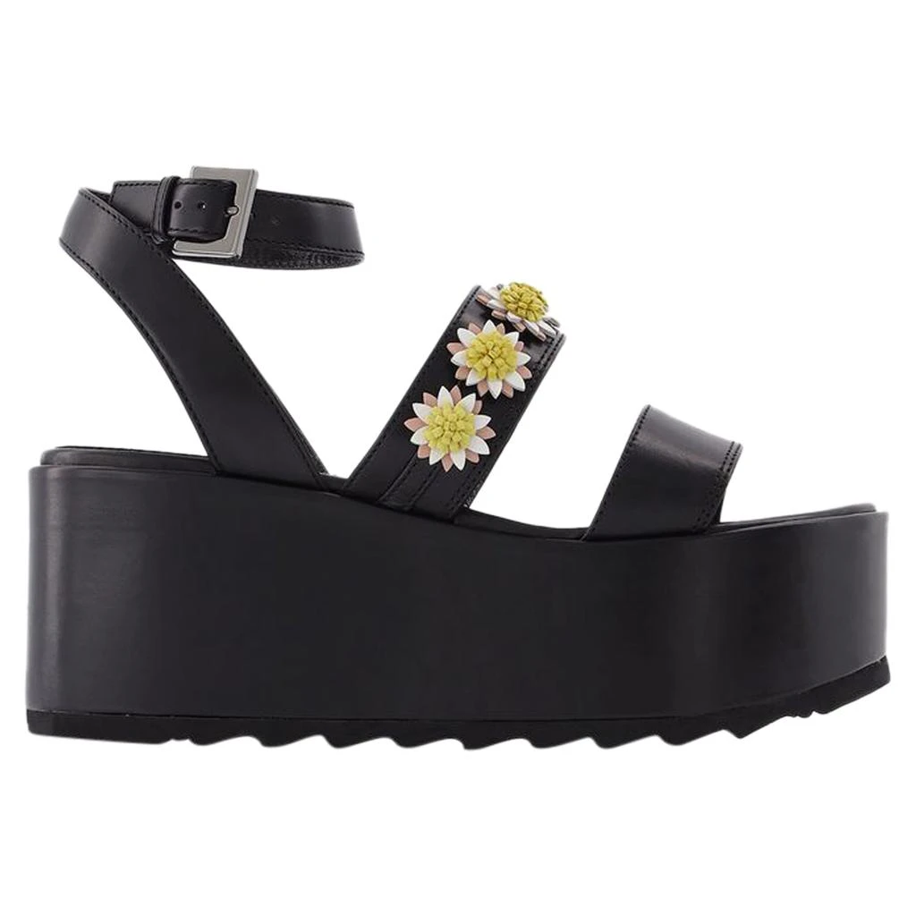 Fabrizio Viti Tima Platform in Black Leather 1