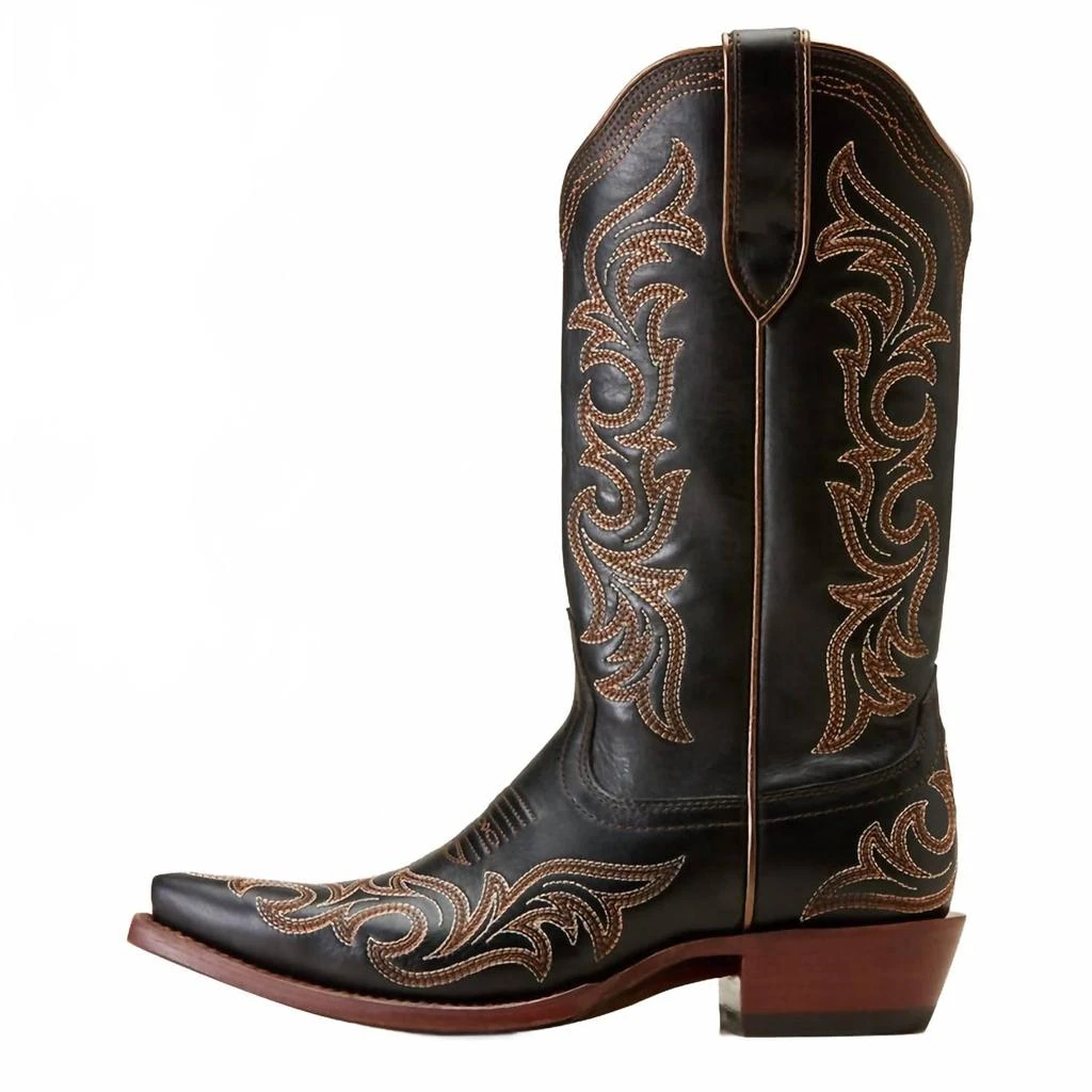 Ariat Women
s Hazen Western Boot In Black 2