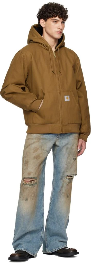Carhartt WIP Tan Winter Active Jacket 4
