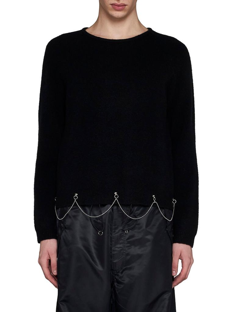 Random Identities Random Identities Chain Detail Sweater