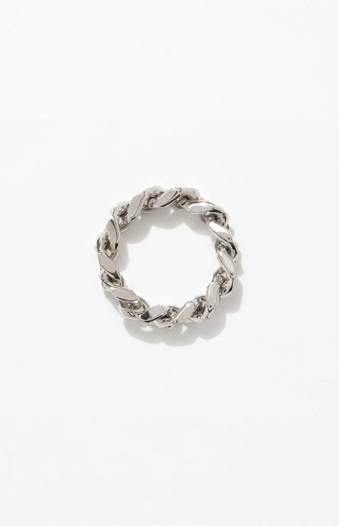 PacSun Silver Cuban Ring 3