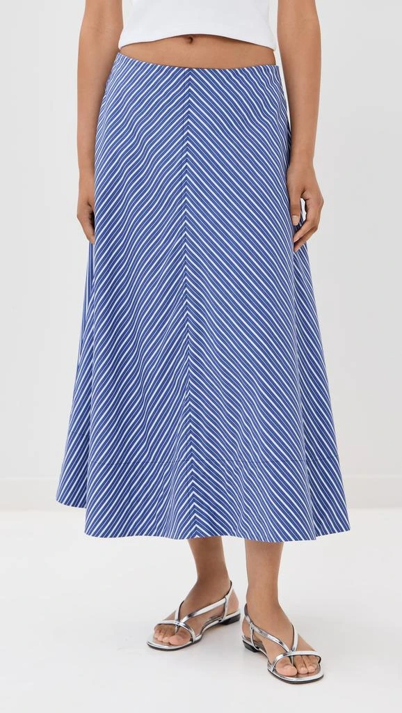 Brandon Maxwell The Knox Low Slung Circle Skirt 6