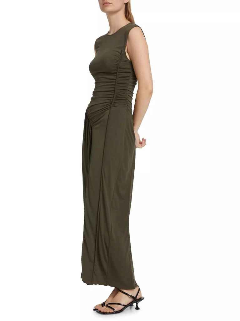 Derek Lam Kimberly Ruched Sleeveless Maxi Dress 2