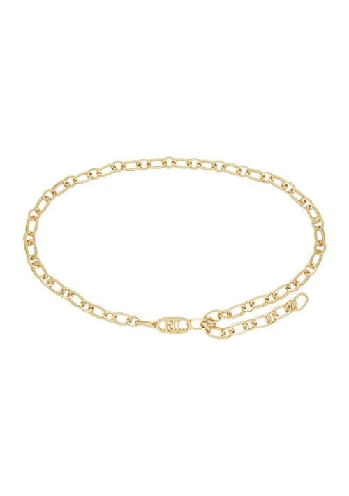 Ralph Lauren Ralph Lauren Gold Tone Logo Chain Belt 1