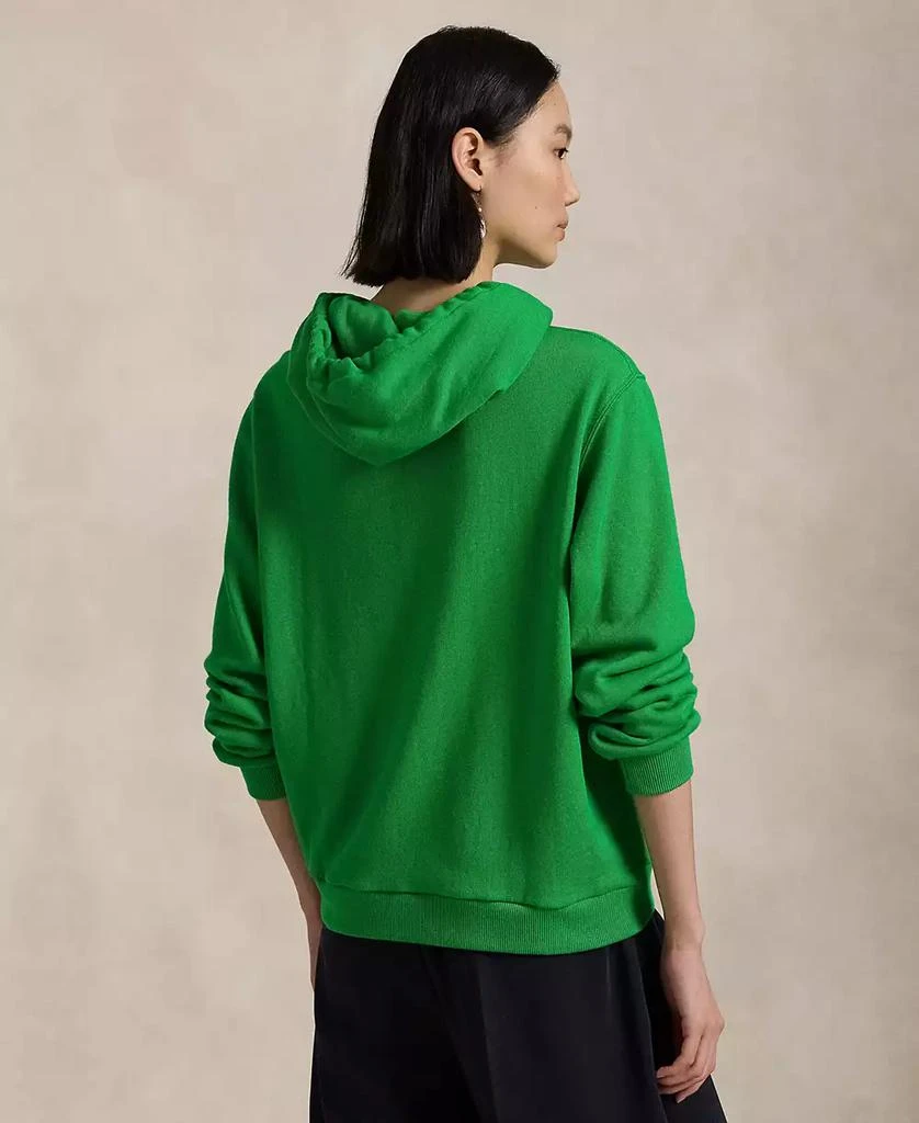 Ralph Lauren Women's Cotton Fleece Full-Zip Hoodie Sweatshirt 2