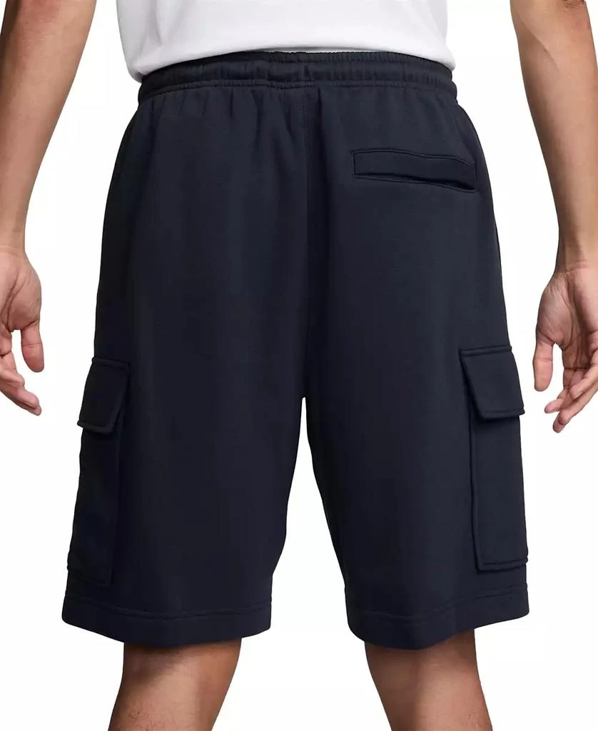 NIKE Club Men's Brushed Fleece Cargo Shorts 4