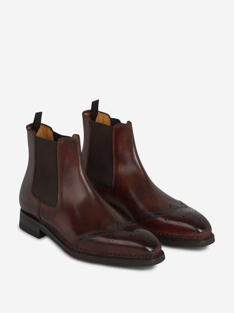 Bontoni Bontoni Cavaliere Leather Shoes