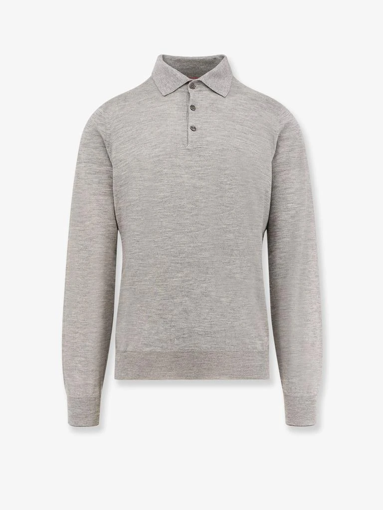 Brunello Cucinelli Cashmere and silk polo shirt 1