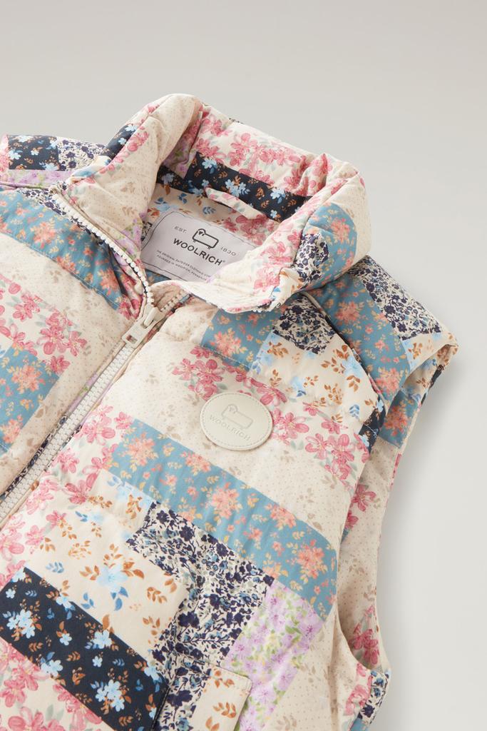 Woolrich Pennsylvania Quilted Vest with Patchwork Print - Women - Multicolor