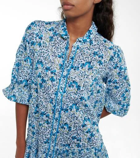 Poupette St Barth Tesorino floral minidress 4