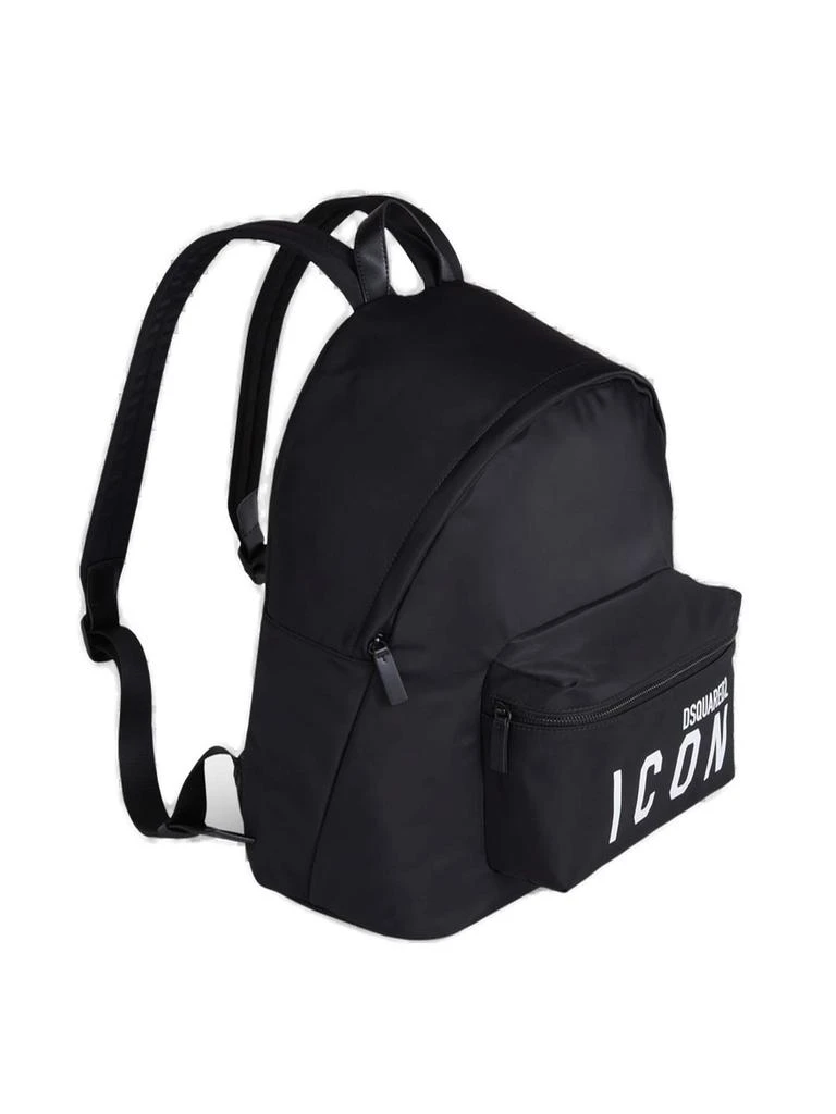DSQUARED2 Dsquared2 Icon Logo Printed Backpack 3