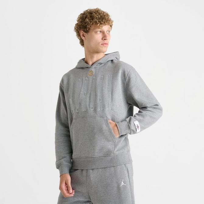 Jordan Men's Jordan Core '84 Gel Graphic Fleece Pullover Hoodie 5