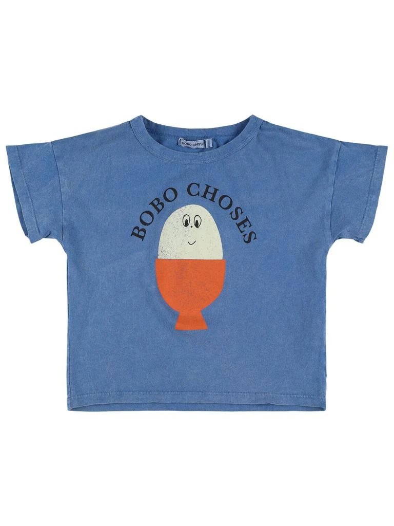 BOBO CHOSES Printed Cotton Jersey T-shirt 1